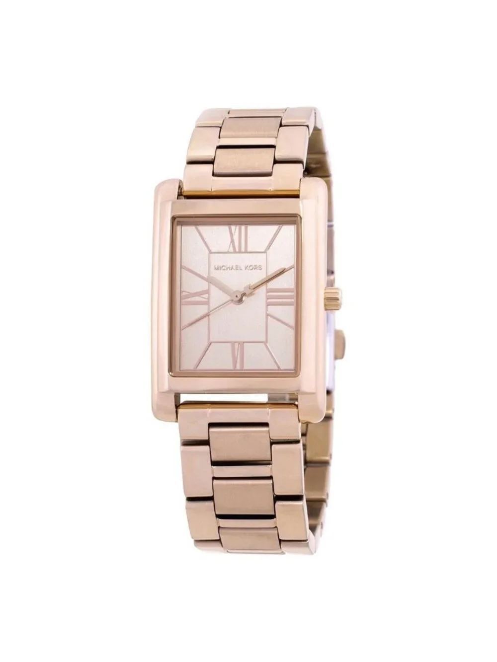 NWT Michael Kors Essex Rose Gold-tone Dial Ladies Watch